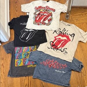 The Rolling Stones Kids Tees - Set of 5